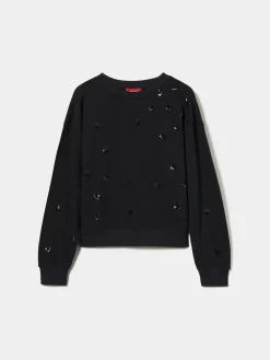 Sweater pormenor lantejoulas