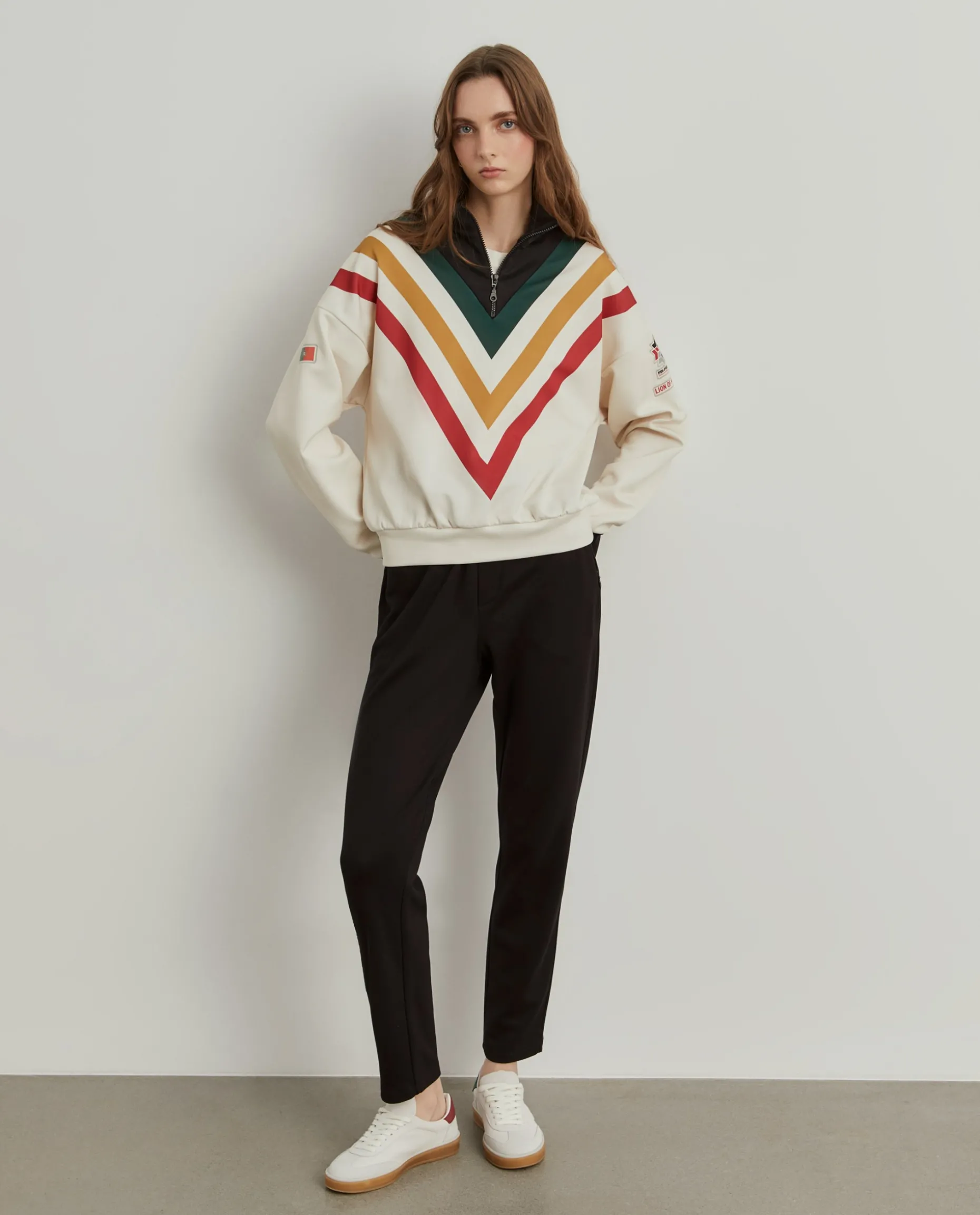 Sweater às riscas Lion x FDI