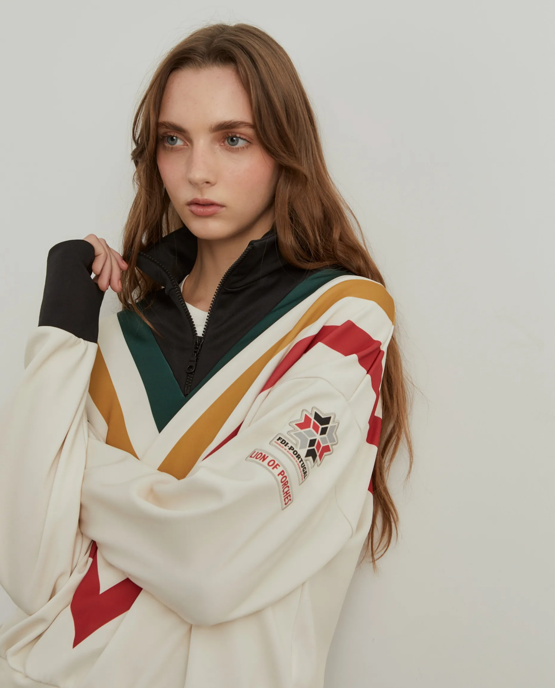 Sweater às riscas Lion x FDI