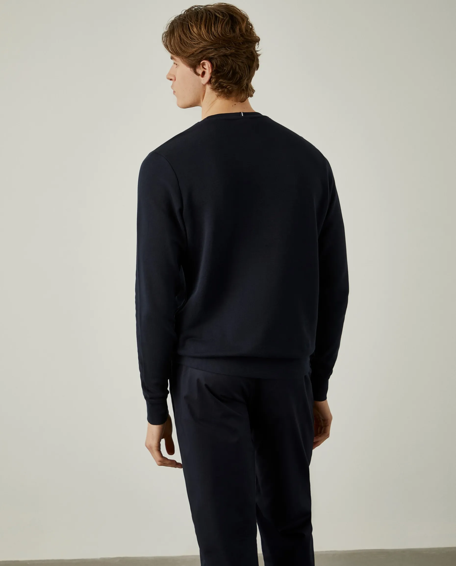 Sweatshirt de algodão com logotipo