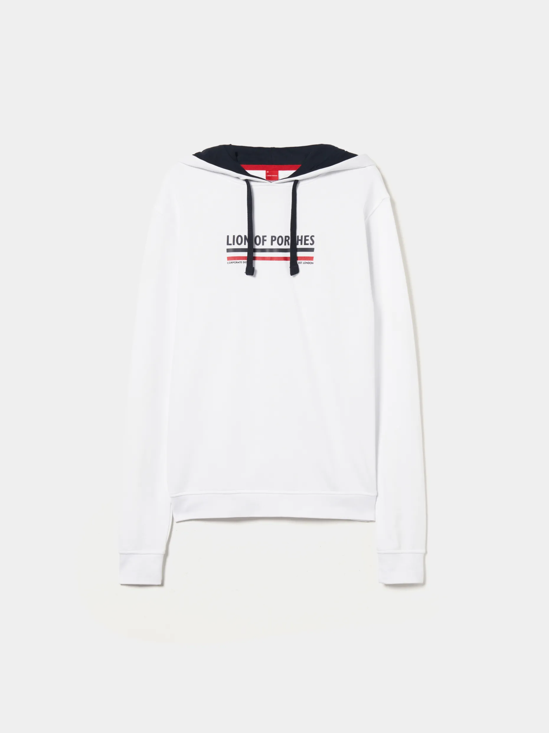 Sweatshirt de algodão com capuz