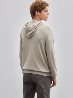 Sweatshirt em lã e caxemira