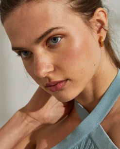 Top para mulher halter em malha estruturada