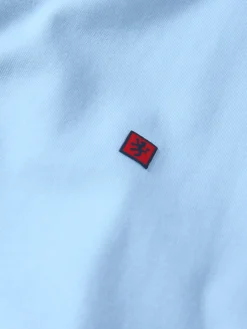 T-shirt básica de algodão