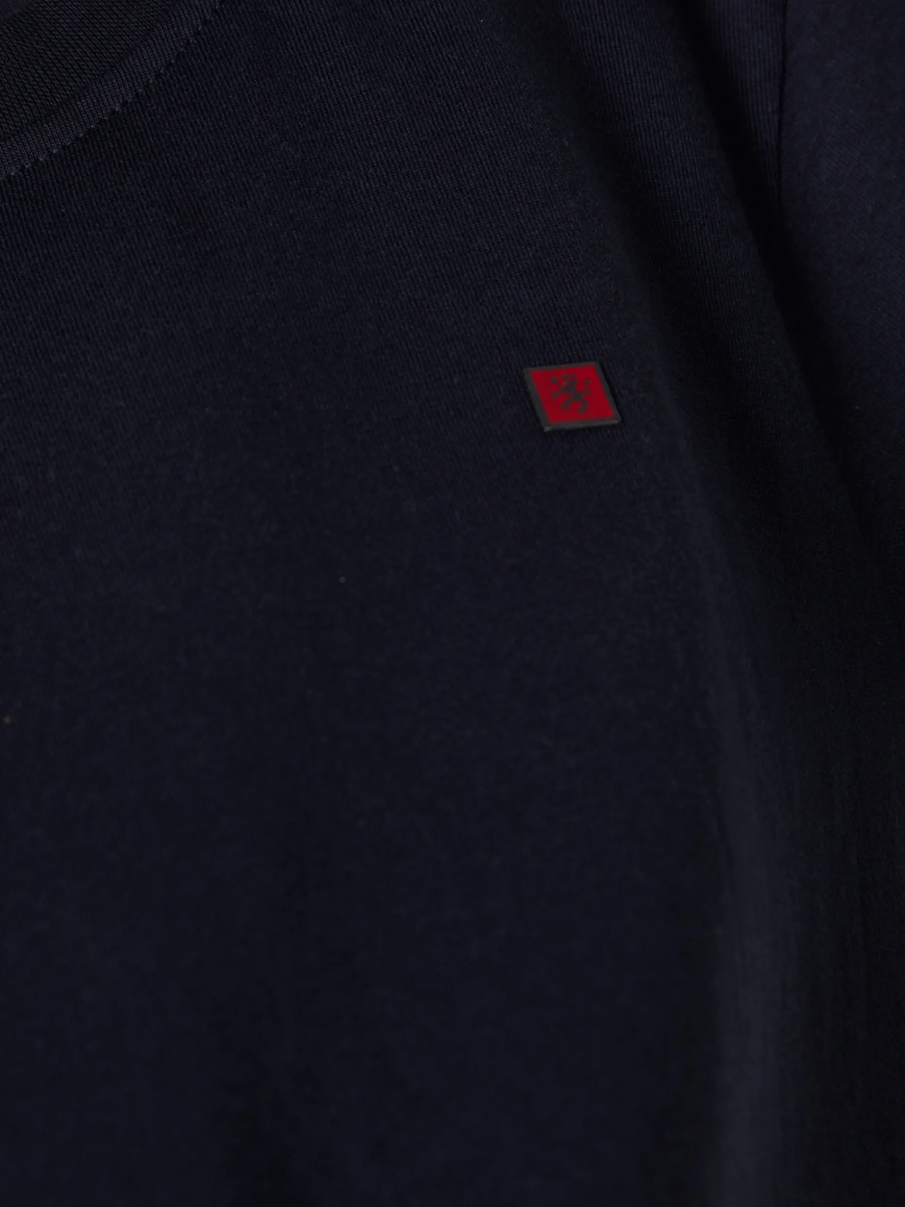 T-shirt básica de algodão