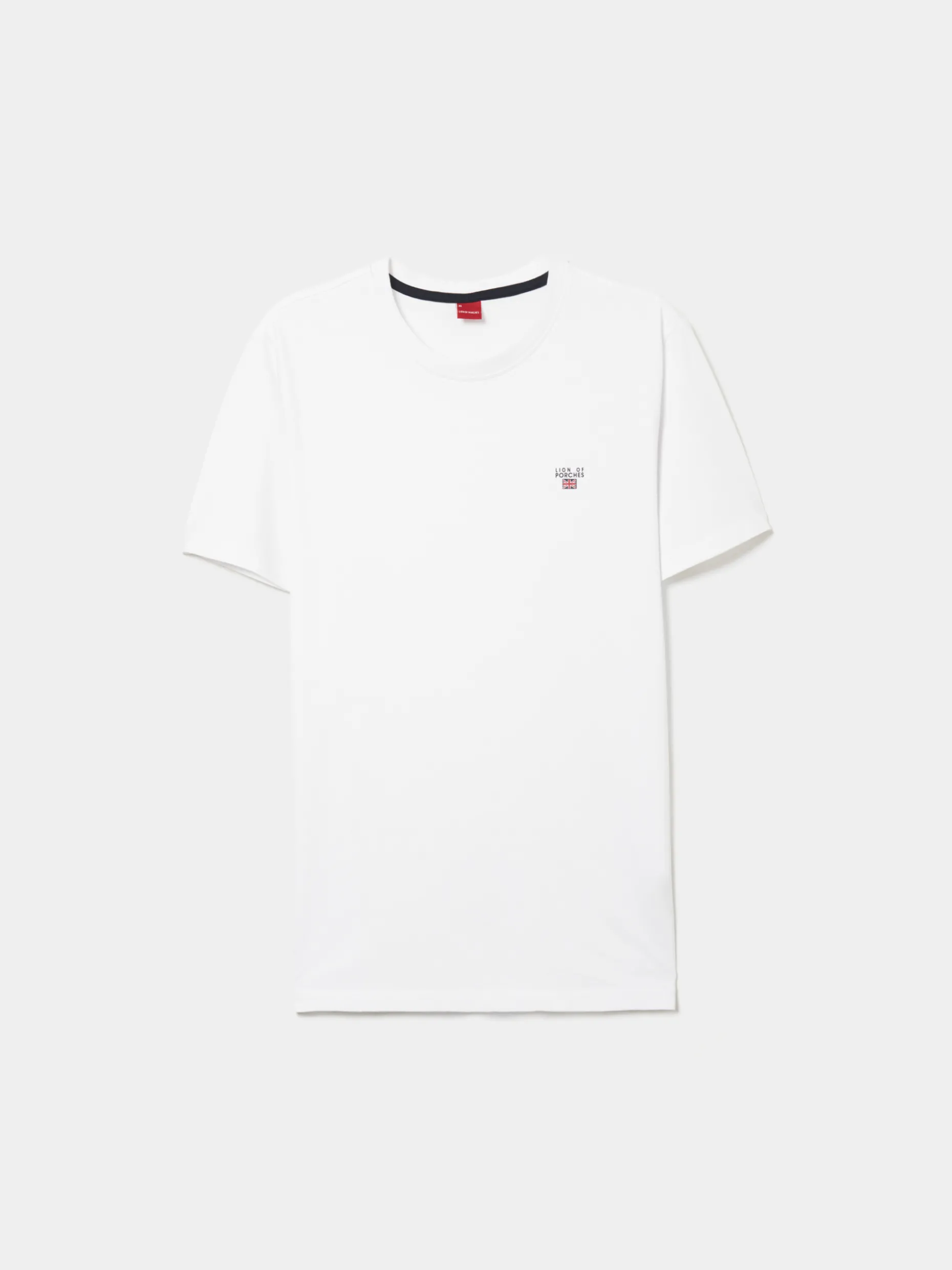 T-shirt básica de algodão