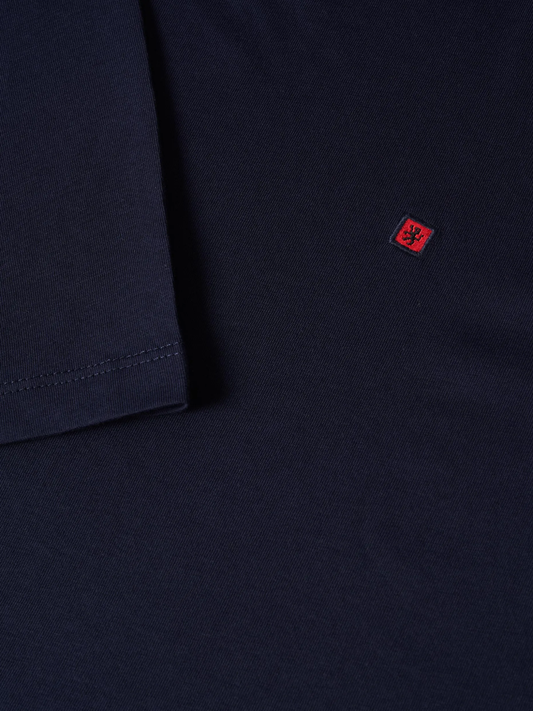 T-shirt básica de algodão