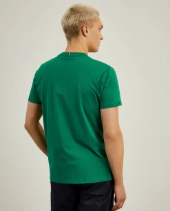 T-shirt básica de algodão