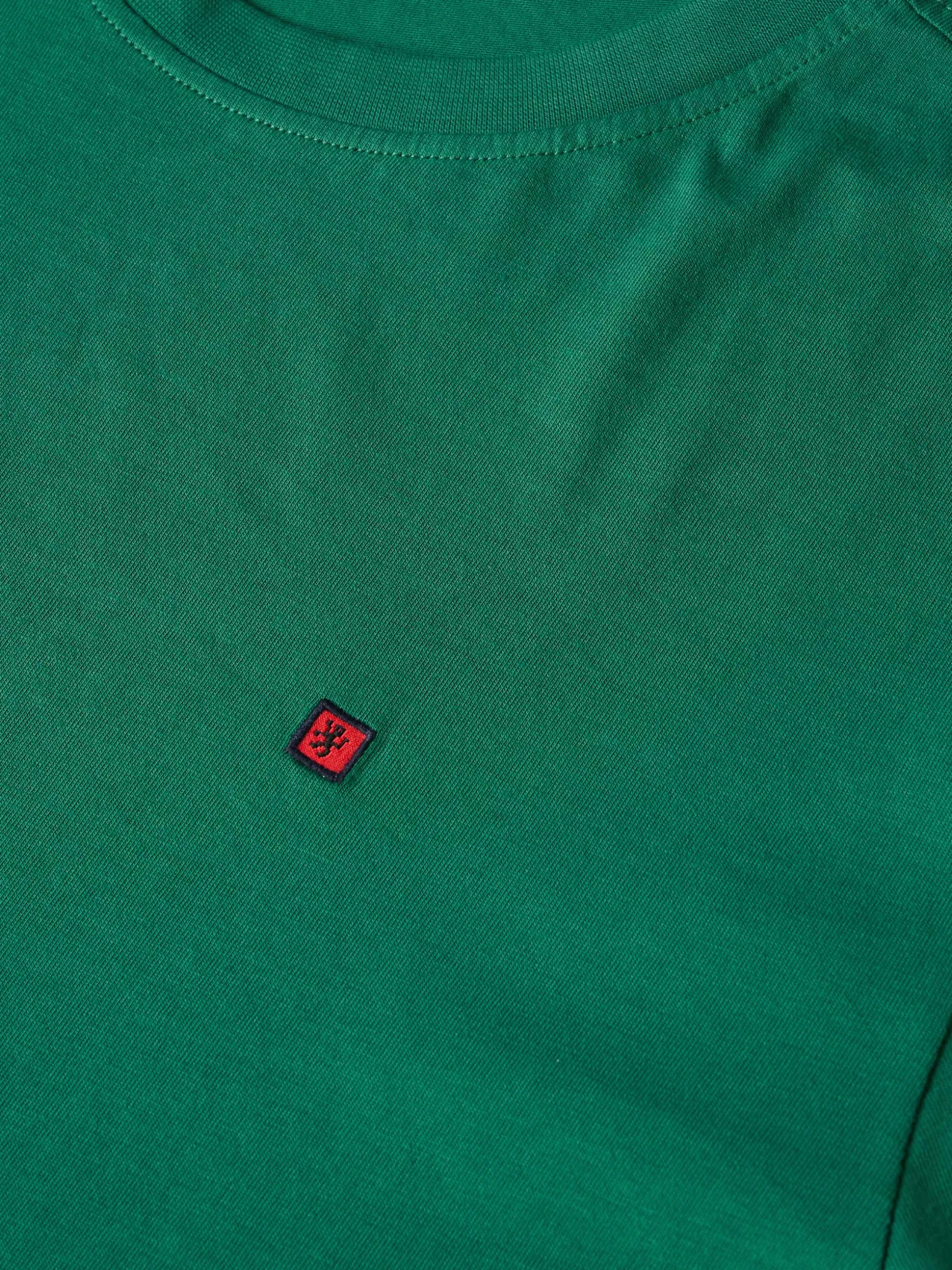 T-shirt básica de algodão