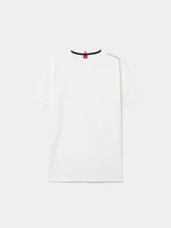 T-shirt básica de algodão