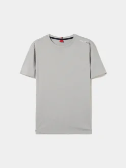 T-shirt básica de algodão