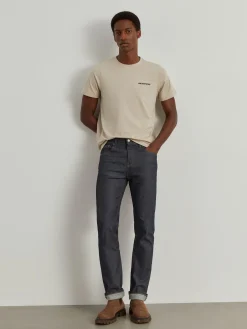 T-shirt básica de algodão