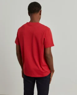 T-shirt básica de algodão