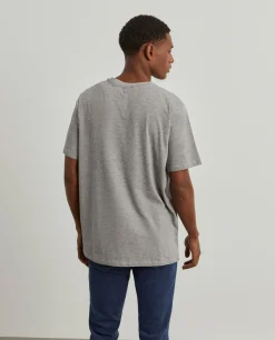 T-shirt de algodão com estampado