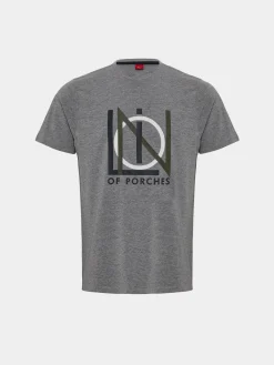 T-shirt de algodão com estampado