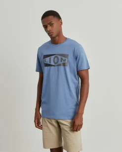 T-shirt de algodão com estampado