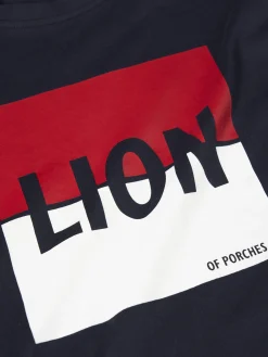 T-shirt de algodão com estampado