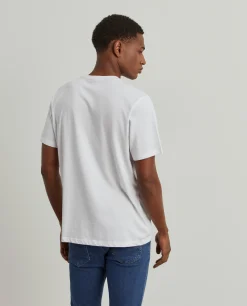 T-shirt de algodão com estampado