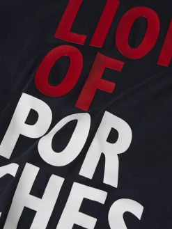 T-shirt de algodão com estampado