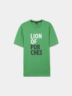 T-shirt de algodão com estampado