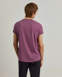 T-shirt de algodão com estampado