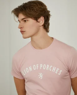 T-shirt de algodão com logotipo no peito