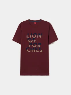 T-shirt de algodão Lion of Porches