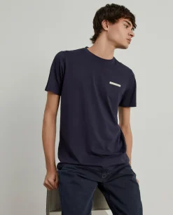 T-shirt de gola redonda 100% algodão