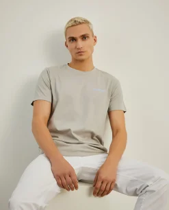 T-shirt de gola redonda 100% algodão