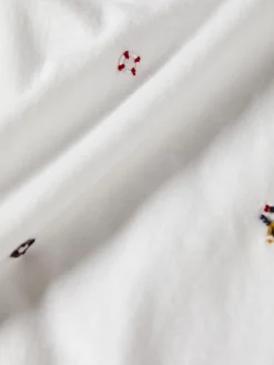 T-shirt de lantejoulas 100% algodão