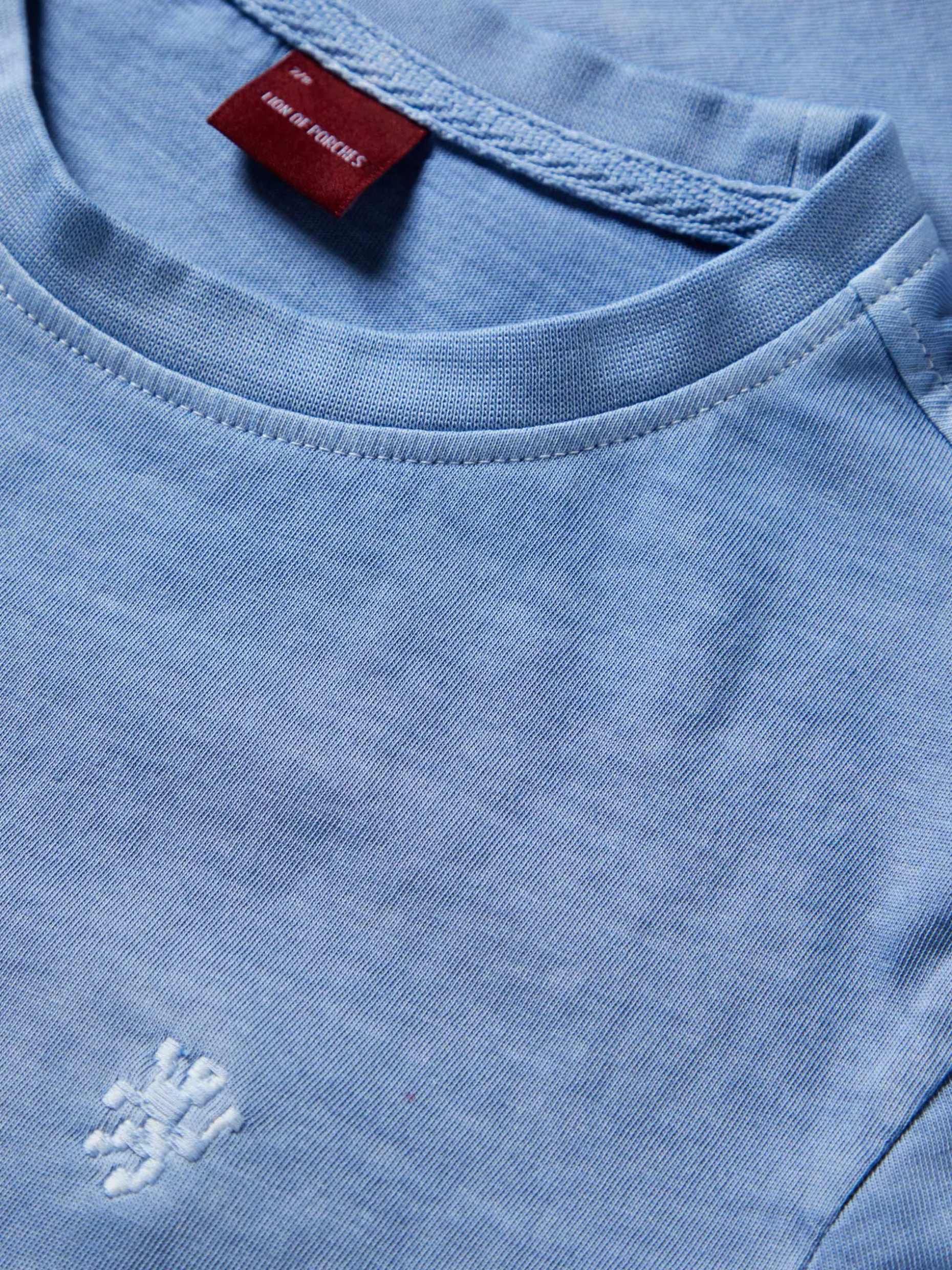 T-shirt de manga curta em algodão