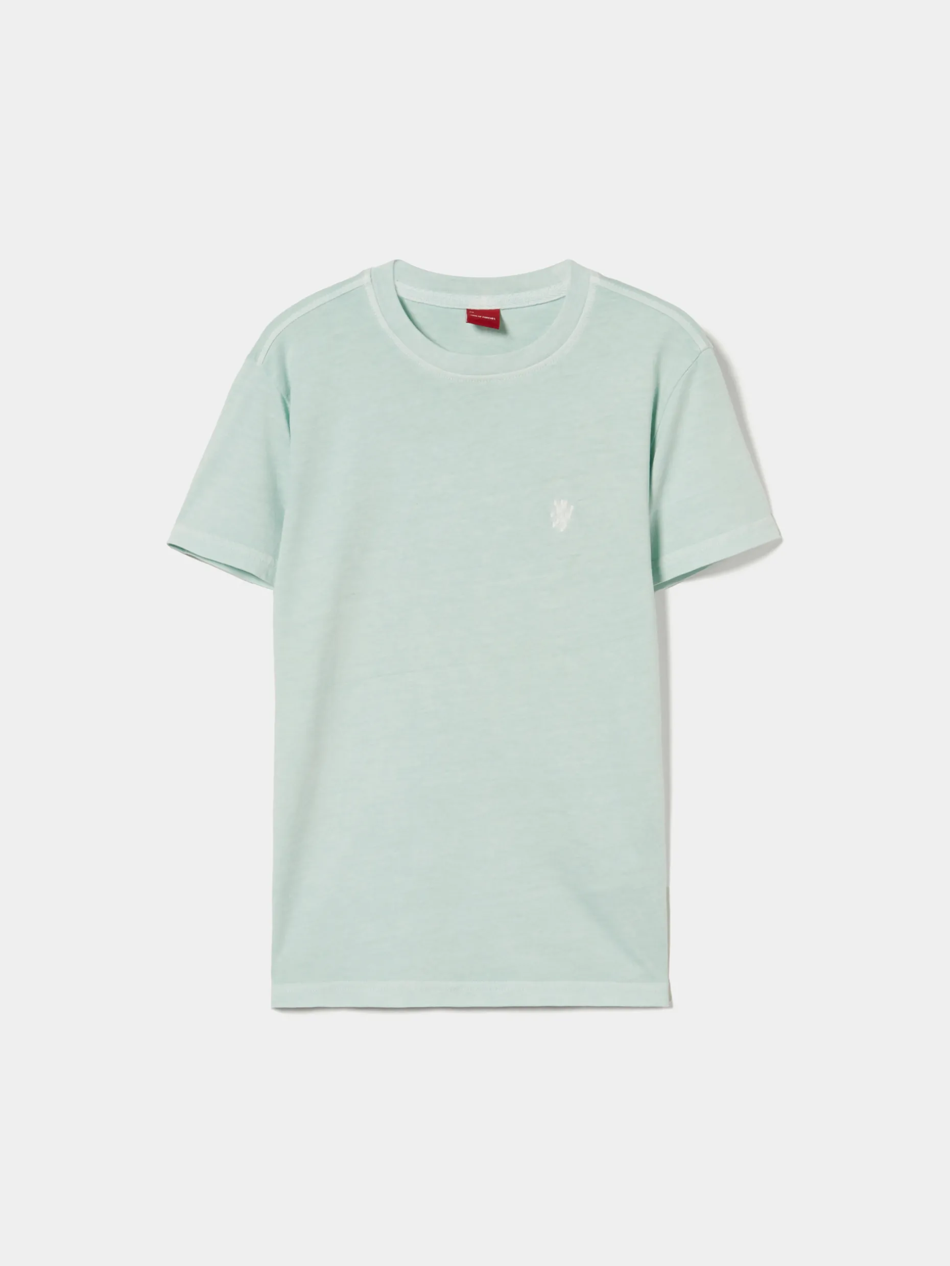 T-shirt de manga curta em algodão