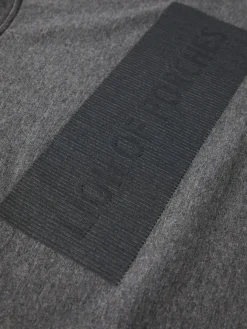 T-shirt manga curta com estampado