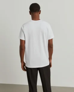 T-shirt manga curta com estampado