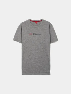 T-shirt manga curta em algodão