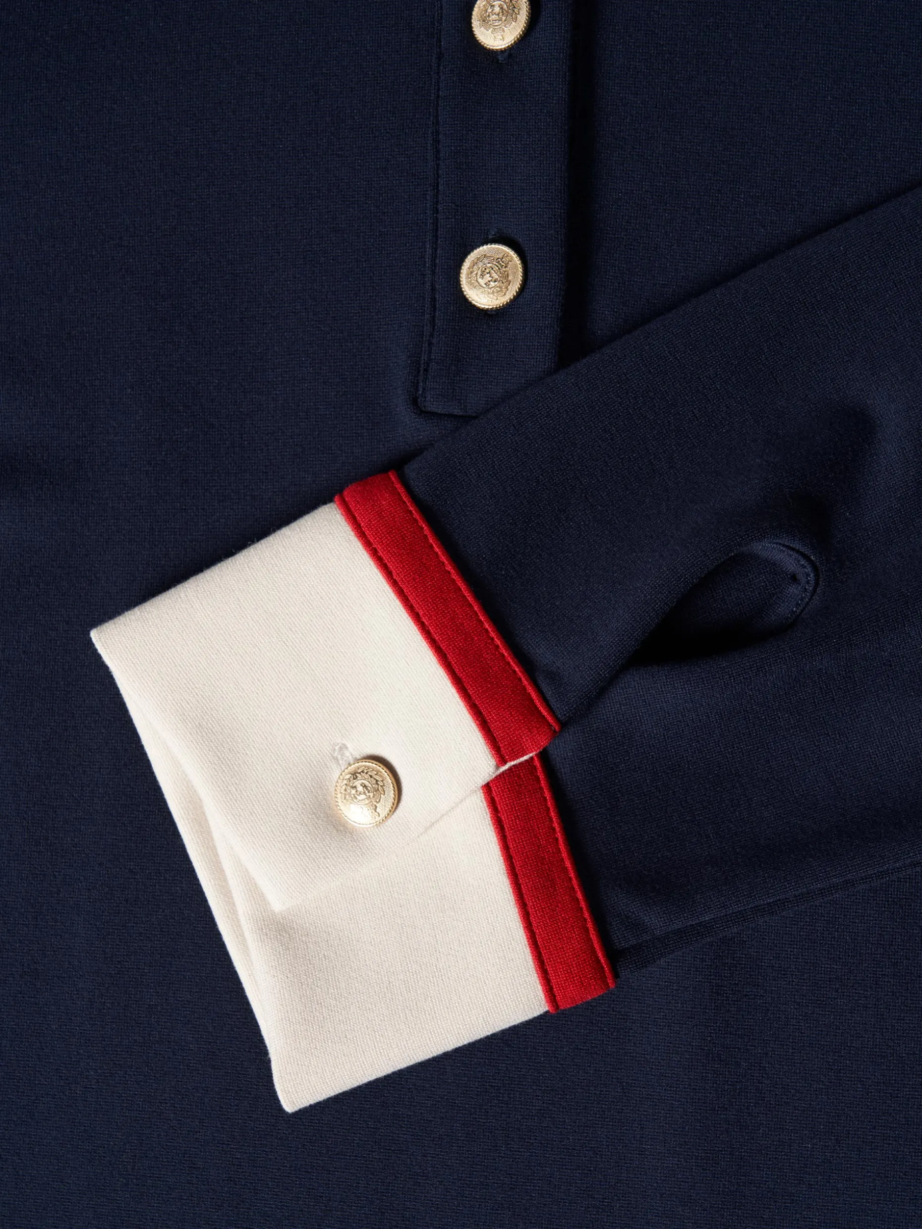 Vestido color block manga comprida