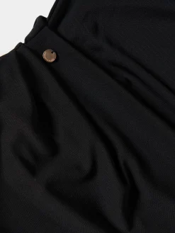 Vestido comprido de uma manga