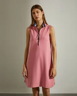 Vestido curto de cavas