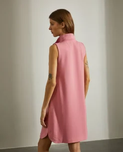 Vestido curto de cavas