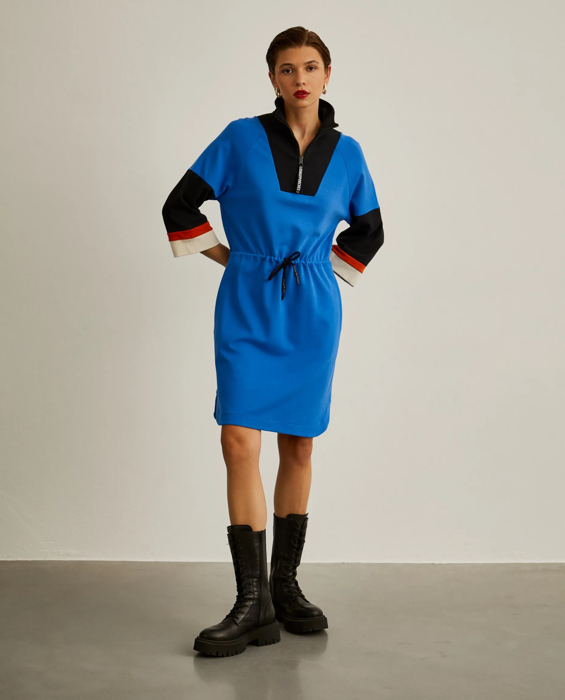 Vestido de malha curto