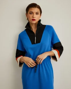 Vestido de malha curto