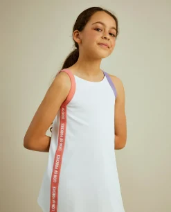 Vestido de malha sem mangas