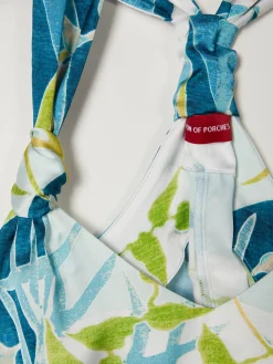 Vestido floral longo