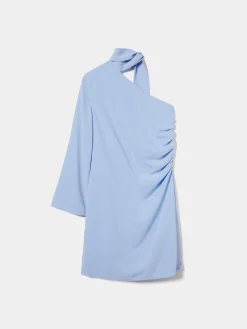 Vestido justo de manga única