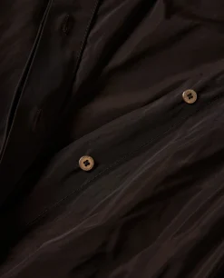 Vestido midi evasé com cinto